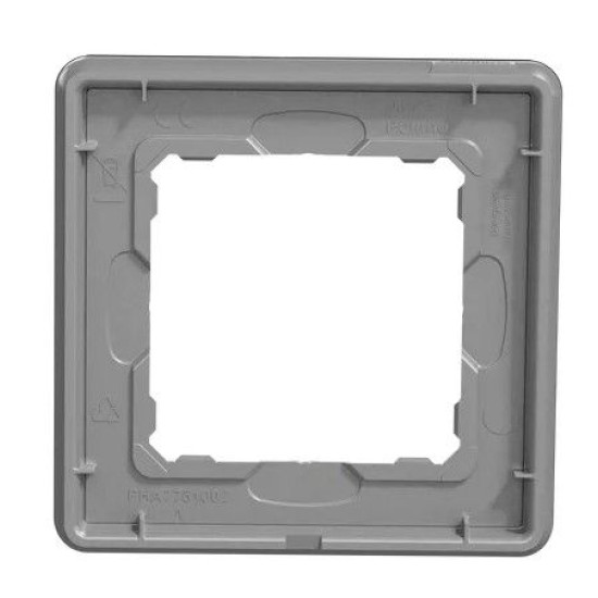 Рамка одинарна Schneider Electric Sedna Elements штучне чорне скло SDD361801
