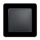 Рамка одинарна Schneider Electric Sedna Elements штучне чорне скло SDD361801