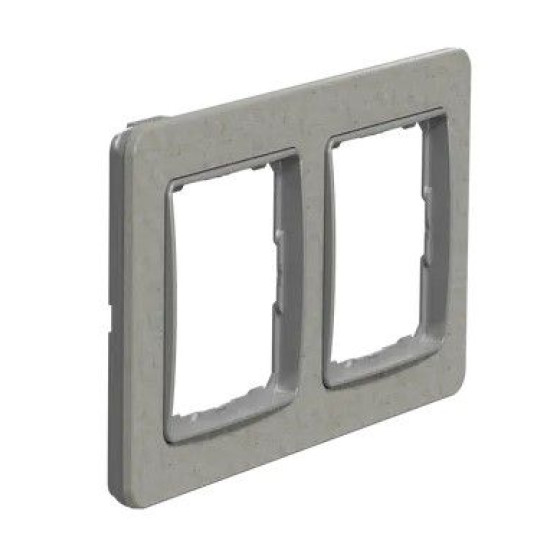 Рамка подвійна Schneider Electric Sedna Elements бетон SDD390802