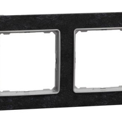 Рамка подвійна Schneider Electric Sedna Elements камінь SDD391802