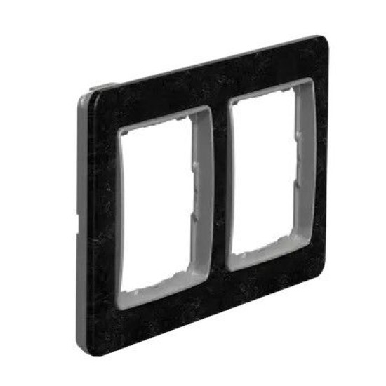 Рамка подвійна Schneider Electric Sedna Elements камінь SDD391802