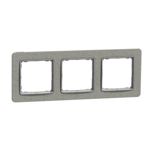 Рамка потрійна Schneider Electric Sedna Elements бетон SDD390803