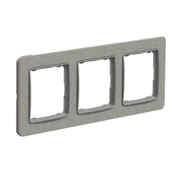 Рамка потрійна Schneider Electric Sedna Elements бетон SDD390803
