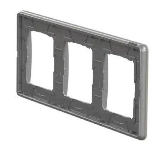 Рамка потрійна Schneider Electric Sedna Elements бетон SDD390803