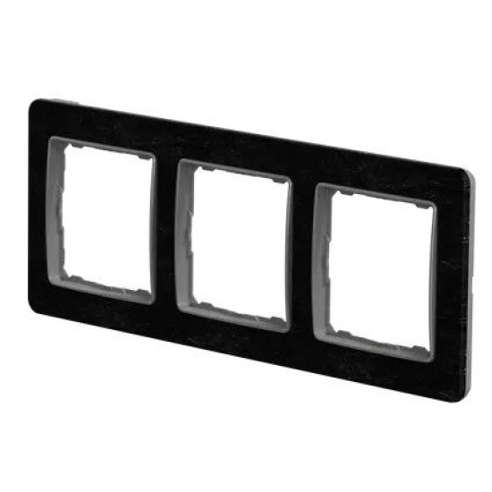 Рамка потрійна Schneider Electric Sedna Elements камінь SDD391803