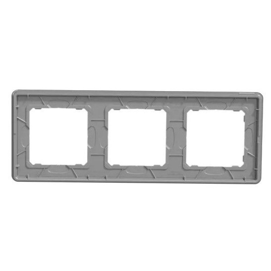 Рамка потрійна Schneider Electric Sedna Elements штучне чорне скло SDD361803