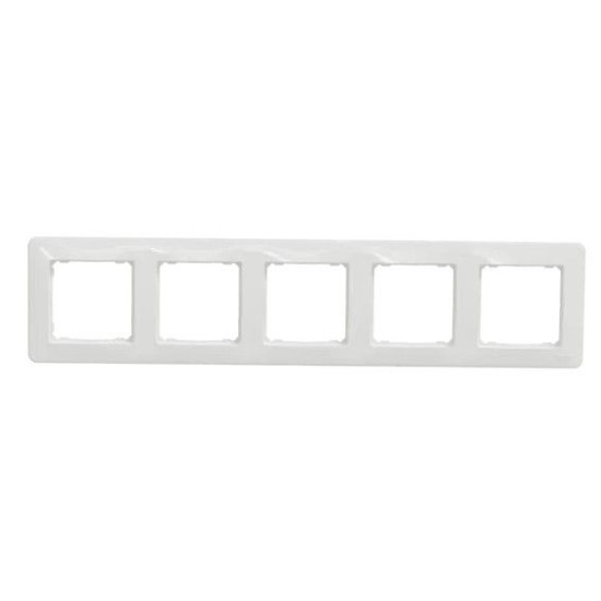 Рамка п'ятимісна Schneider Electric Sedna Design біла SDD311805