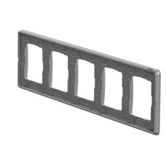 Рамка п'ятимісна Schneider Electric Sedna Elements бетон SDD390805