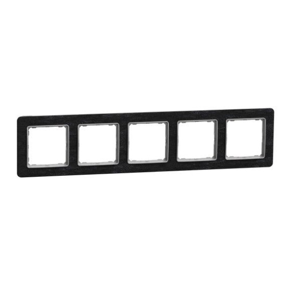 Рамка п'ятимісна Schneider Electric Sedna Elements камінь SDD391805