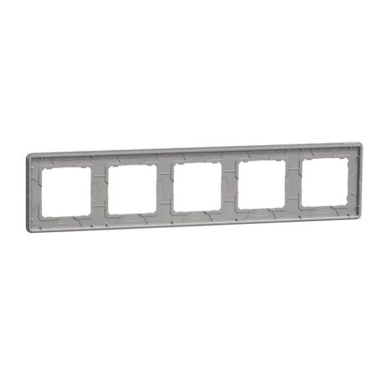 Рамка п'ятимісна Schneider Electric Sedna Elements камінь SDD391805