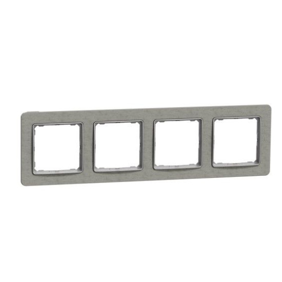 Рамка чотиримісна Schneider Electric Sedna Elements бетон SDD390804