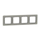 Рамка чотиримісна Schneider Electric Sedna Elements бетон SDD390804