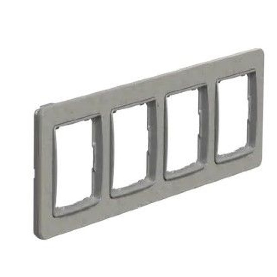 Рамка чотиримісна Schneider Electric Sedna Elements бетон SDD390804