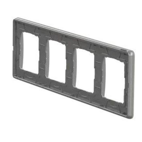 Рамка чотиримісна Schneider Electric Sedna Elements бетон SDD390804