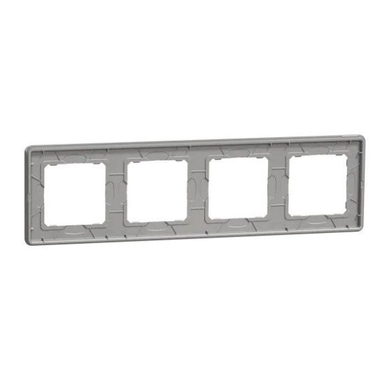 Рамка чотиримісна Schneider Electric Sedna Elements бетон SDD390804