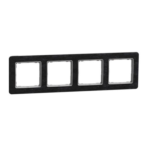 Рамка чотиримісна Schneider Electric Sedna Elements камінь SDD391804