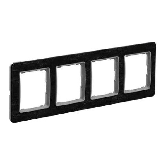Рамка чотиримісна Schneider Electric Sedna Elements камінь SDD391804