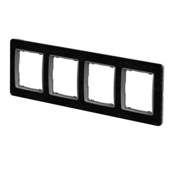 Рамка чотиримісна Schneider Electric Sedna Elements камінь SDD391804