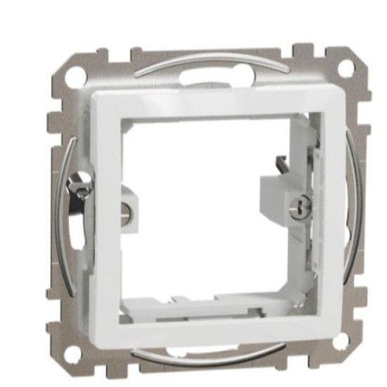 Рамка-адаптер для виробів 45х45мм Schneider Electric Sedna Design & Elements для Unica New біла SDD111905