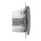 Розетка USB Schneider Electric Sedna Design & Elements A+C 3A 45Вт алюміній SDD113404