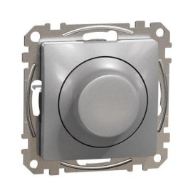 Універсальний поворотний світлорегулятор Schneider Electric алюміній SDD113502