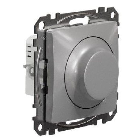 Універсальний поворотний світлорегулятор Schneider Electric алюміній SDD113502