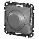 Універсальний поворотний світлорегулятор Schneider Electric алюміній SDD113502