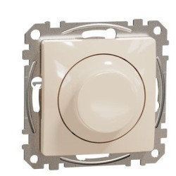 Універсальний поворотний світлорегулятор Schneider Electric бежевий SDD112502