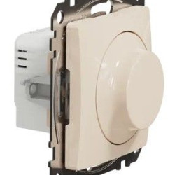 Універсальний поворотний світлорегулятор Schneider Electric бежевий SDD112502