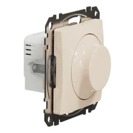 Універсальний поворотний світлорегулятор Schneider Electric бежевий SDD112502