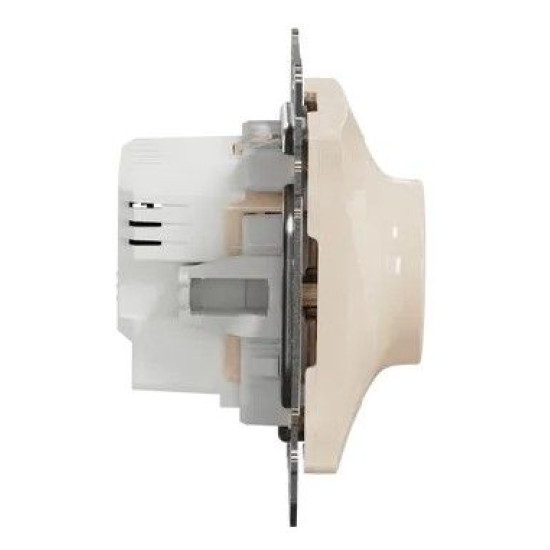 Універсальний поворотний світлорегулятор Schneider Electric бежевий SDD112502