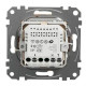 Універсальний поворотний світлорегулятор Schneider Electric бежевий SDD112502
