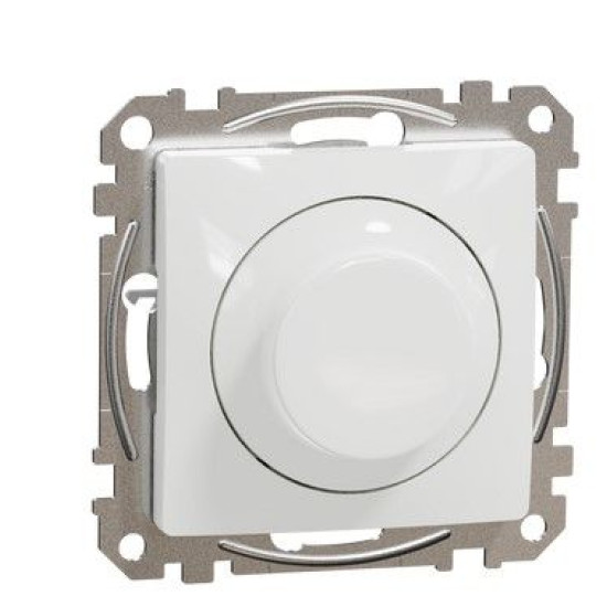 Універсальний поворотний світлорегулятор Schneider Electric білий SDD111502