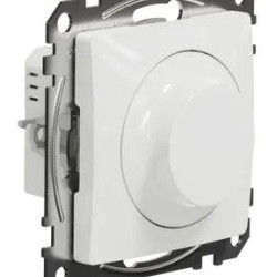 Універсальний поворотний світлорегулятор Schneider Electric білий SDD111502