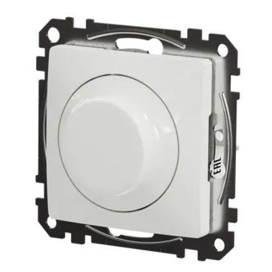 Універсальний поворотний світлорегулятор Schneider Electric білий SDD111502