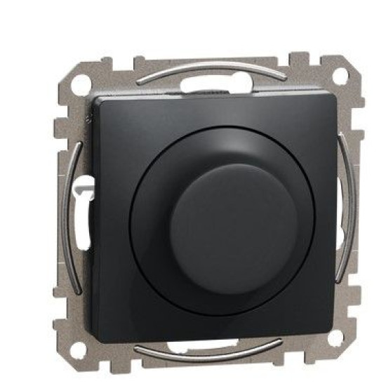Універсальний поворотний світлорегулятор Schneider Electric чорний SDD114502