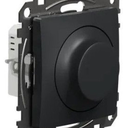 Універсальний поворотний світлорегулятор Schneider Electric чорний SDD114502