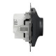 Універсальний поворотний світлорегулятор Schneider Electric чорний SDD114502