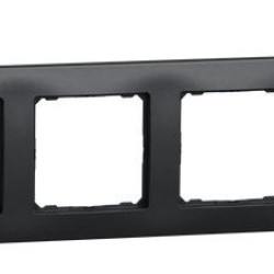 Чотирьохпостова рамка Schneider Electric Sedna Design чорна SDD314804
