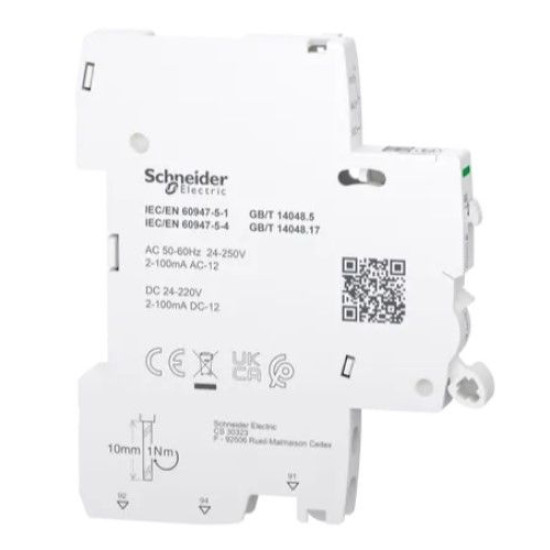 Допоміжний контакт Schneider Electric Acti9 iSD від 2мА до 100мА