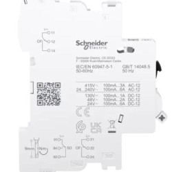 Допоміжний контакт Schneider Electric Acti9 OF/SD+OF від 100мА до 6А C60/C120