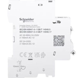 Допоміжний контакт Schneider Electric Acti9 iSD від 2мА до 100мА C60/C120