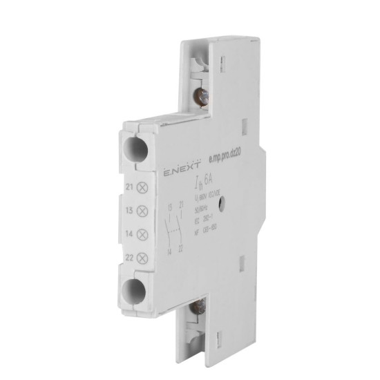 Боковий блок контактів E.Next до АЗД (40-80) e.mp.pro.dz20 (p004030)
