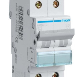 Автоматичний вимикач Hager MBN210 6кА B 10A 2P