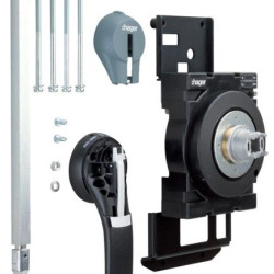 Поворотна подовжена ручка Hager HXF031H з можливістю блокування h1250-h1600 IP55