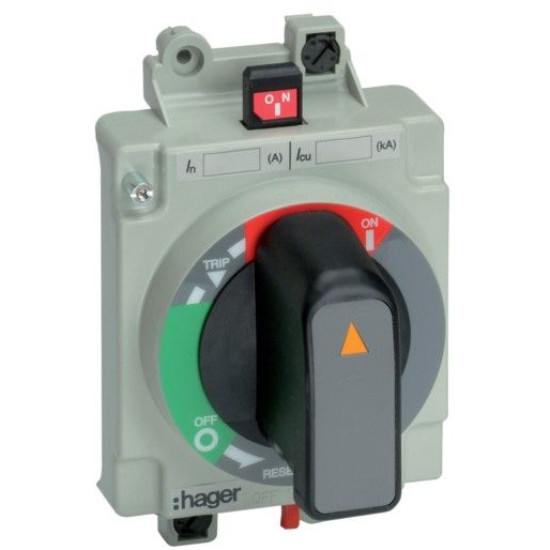 Поворотна ручка Hager HXC030H h250 з можливістю блокування