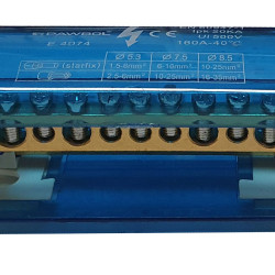 Розподільний клемний блок Sez E.4074 2х11 160А/500V