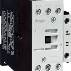 Корпусний контактор Hager EV03810C 3P 38А 230В АС 1НВ AC-3