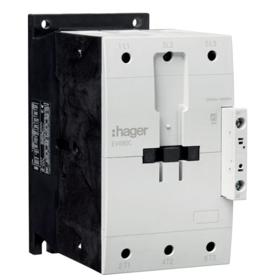 Корпусний контактор Hager EV080C 3P 80А 230В АС AC-3