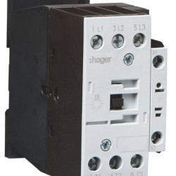 Корпусний контактор Hager EVL027C 3P 27А 230В АС AC-5b
